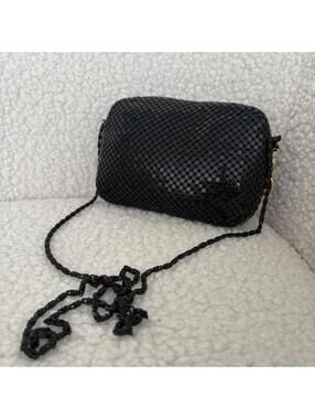 VINTAGE BLACK MESH BAG